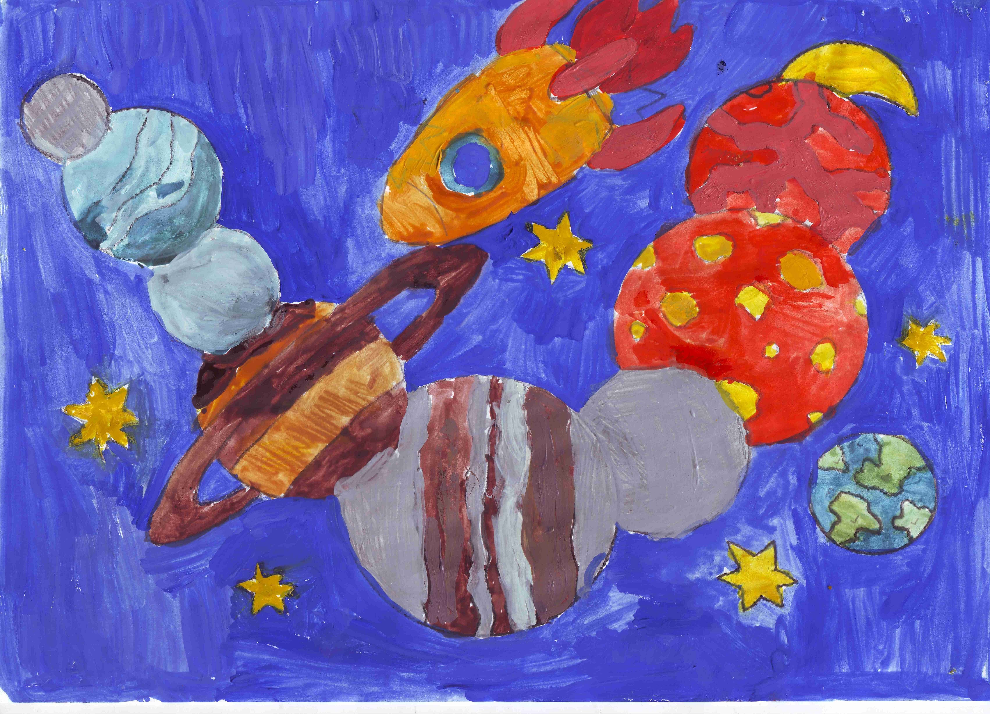 Этот загадочный космос рисунки. Рисунок на тему космос. Рисунок на тему космонавтики. Рисунки про космос для детского сада. Детский рисунок космос.